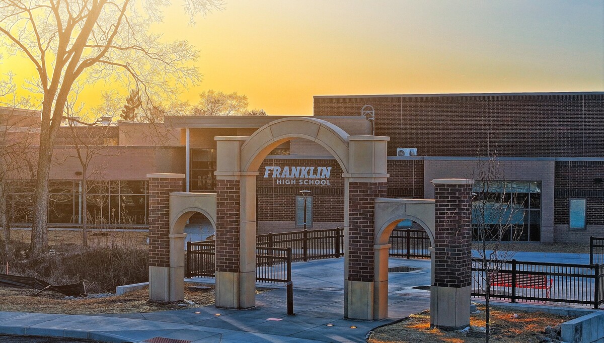 Franklin High School entrance
